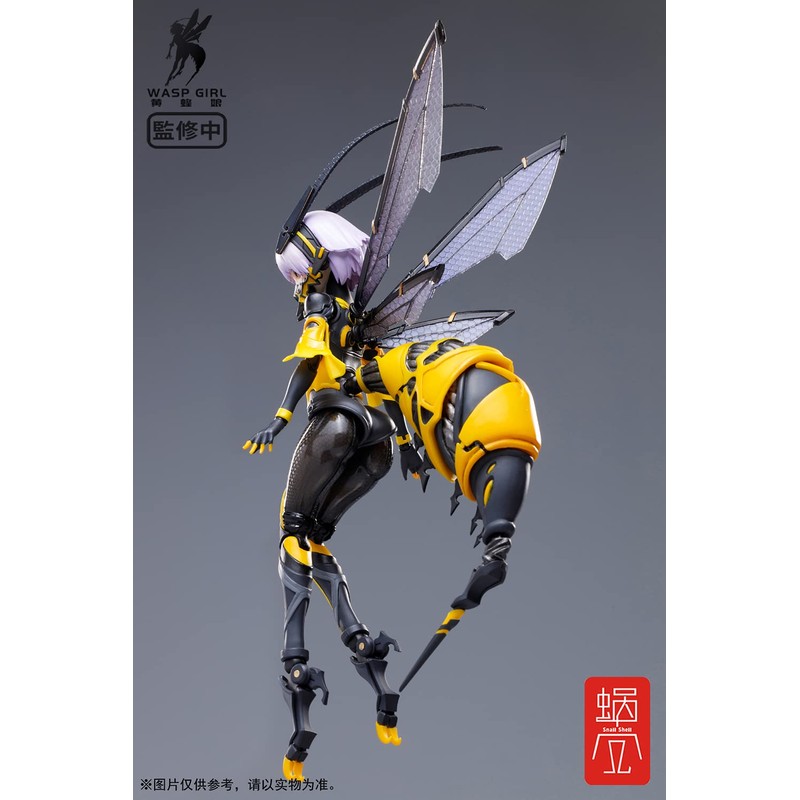 SNAIL SHELL BEE-03W Wasp Girl 1/12 Scale Action Figure