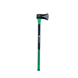 Hooyman Splitting Maul with Heavy Duty Construction, Convex Grind Blade, Ergonomic No-Slip H-Grip Handle, Solid Fiberglass Core, and Epoxy Sealed Head for Chopping Wood, Felling, Hunting, and Outdoors