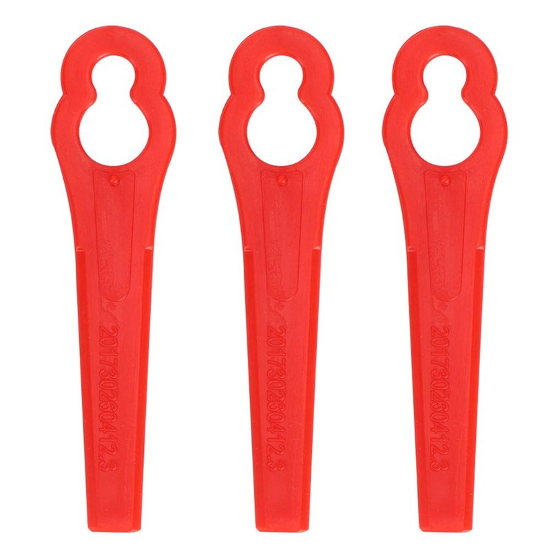 Annadue 40Pcs Plastic Cutters Blades Replacement for Cordless Grass Trimmer