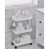 TvShopping Carrito 3 Niveles Almacenamiento Organizador Con Ruedas Abc