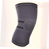 PACKOVE 1Pair Silicone Knee Pads for Sports Elastic Breathable Knitted