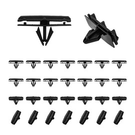 Augeny 30 PCS Car Fender Flare Clips, Auto Front Fender Flare Rocker Moulding Clip, Bumper Shield Retainer Clips Replacement Compatible with Wrangler JK, Unlimited JK, Ram 4500 Ram 5500, 68039280-AA