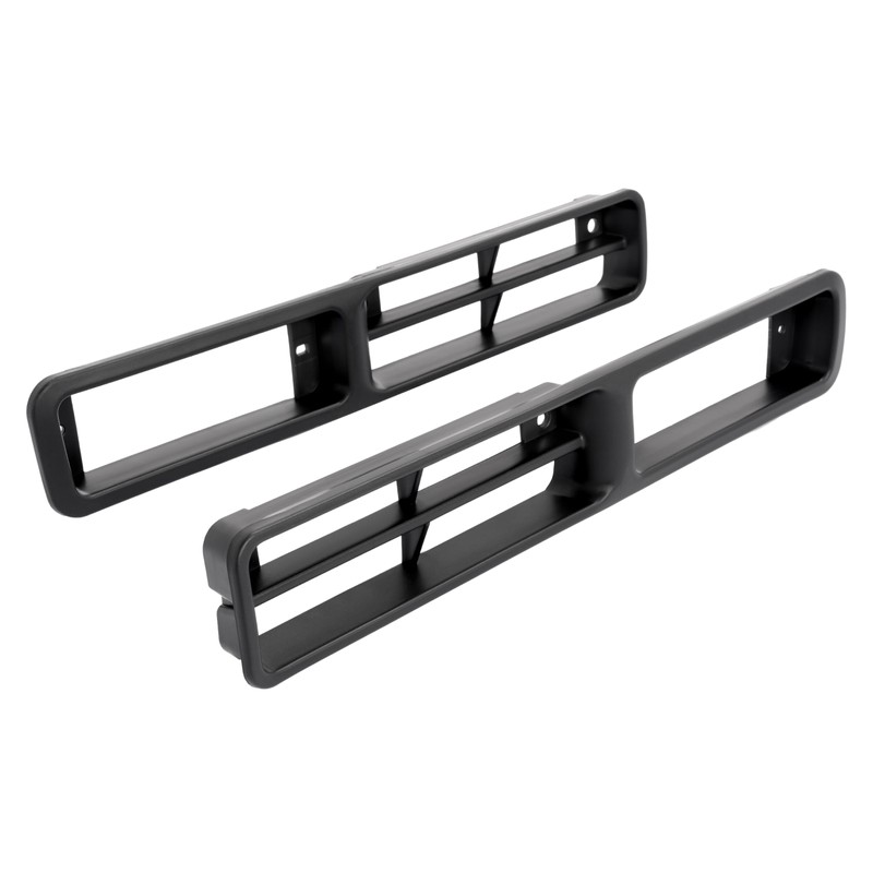 HECASA Fog Light Covers Compatible with 1993-1995 Nissan D21 Pickup/Pathfinder