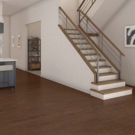 Daltile Luxury Vinyl Flooring | 6" x 48" x 2.0MM | Brown Wood Look Plank | 12Mil Wear Layer | Glue Down Installation | Cyrose Early American (27 PC per Carton) (54 SQFT per Carton)
