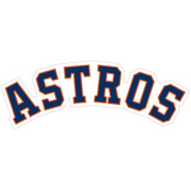 (NOT A PATCH) Houston Astros Baseball HTV Heat Transfer Vinyl Iron On - 10" Inches