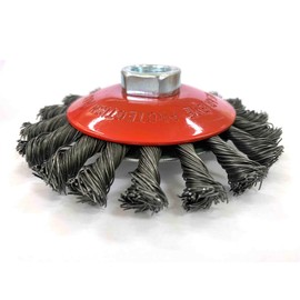 Titan Tools - 4-1/2 in. Knotted Bevel Wire Wheel