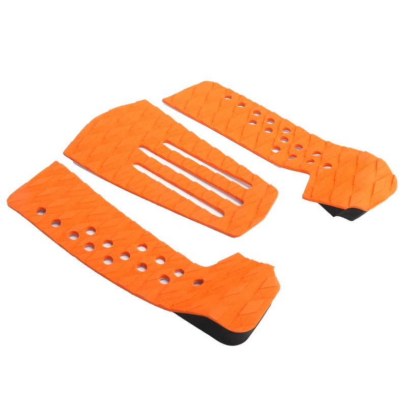 3 Pcs Surfboard Traction Pad AntiSkid MoistureProof Surf Deck Mat