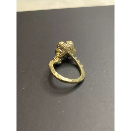 Unbranded Camellia Flower Ring black Zinc Alloy Wedding Adjustable One Size Jewelry