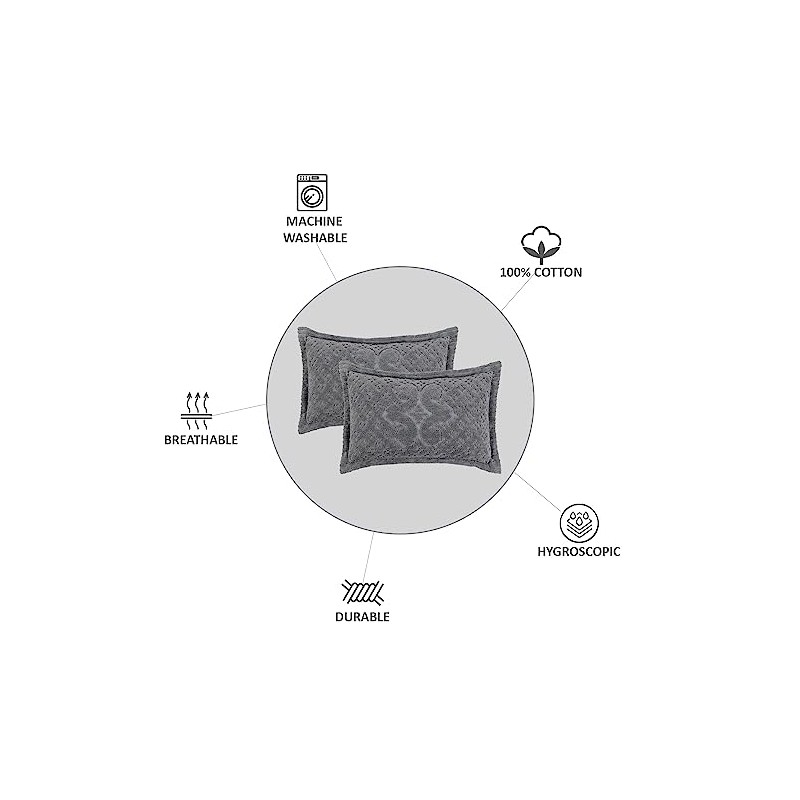 Ashton Sham 26X26 Pink