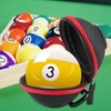 Glomora Billiard Storage Bag, Billiard Cue Ball Bag, Pool Cue