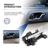 Kaloeou Interior Door Handle Fits Highlander 08-13 Left Driver Side