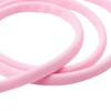 Cheriswelry 21.87 Yards 5mm Flat Nylon Cord Pink Soft Stretch