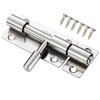 3inch Barrel Bolt Latch, Sliding Door Latch Lock, 304 Stainless