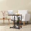 Hadulcet C Shaped Side Table Adjustable, Height Adjustable C Table