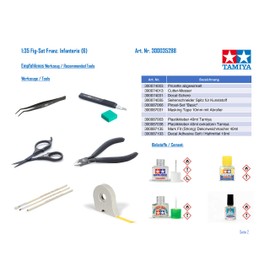 Tamiya Models French Infantry Set