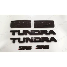 Toyota OEM OVERLAY Gloss black Fender Door Tundra V8 SR5 Emblem Fit 2007-2013 Toyota Tundra