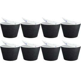 1.2" Silicone Isolation Feet-8Pack,Non-Skid Speaker Pads with Adhesive,for Small Speakers,Turntable Isolation,Subwoofer Isolation Feet Reduced Resonance & Vibration