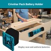 Battery Mount Holder Compatible for Makita 18V Batteries, Wall Mounts