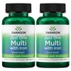 Swanson Century Formula Multivitamin with Iron 130 Tabs ((2 Pack)