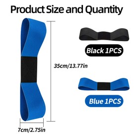 2Pcs Golf Swing Trainer Arm Bands – Golf Training Aid for Right & Left Handed Golfers, Arm Posture Correction Band for Beginners, Improves Swing Plane, Form, and Consistency, Adjustable Design