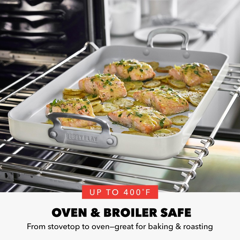 GreenPan x Bobby Flay 18" x 11" Nonstick Double Burner