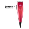 Juego Peluquería Pelo Barba Y Recortadora Vello Nariz Orejas Rojo