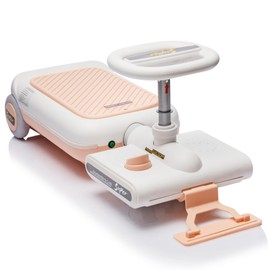 12V Kids Cleaning Go Kart with Mop Function – 35W Motor, Retractable Design (Extends 6cm), Built-in Music & LED Lights, 1.86-2.49MPH Ride-On Toy for Ages 3-6