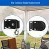 CACELY Sun Shade Replacement Parts for Coolaroo Outdoor Roller Shade
