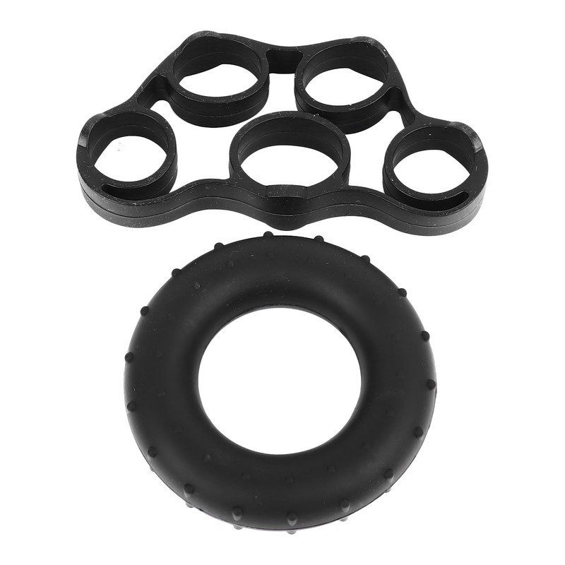 5Pcs Grip Strengthener Trainer Kit Hand Exercise Ball Finger Trainer