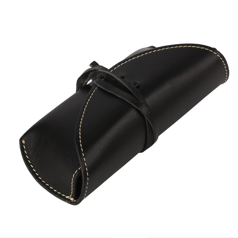 ZLYC Unisex Handmade Leather Collection Hard Eyeglass Case Sunglasses Holder