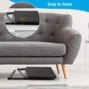 LORYERGO Multifunctional TV Tray Table - [2 Packs] Adjustable TV