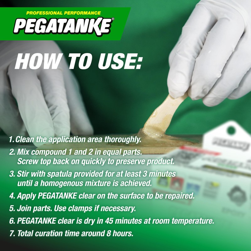 PEGATANKE - Transparent 2 Part Epoxy Resin | Professional Cold