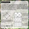 Vocray Bird Netting for Chicken Coop 20x20Ft, 1/2" Mesh, Strong
