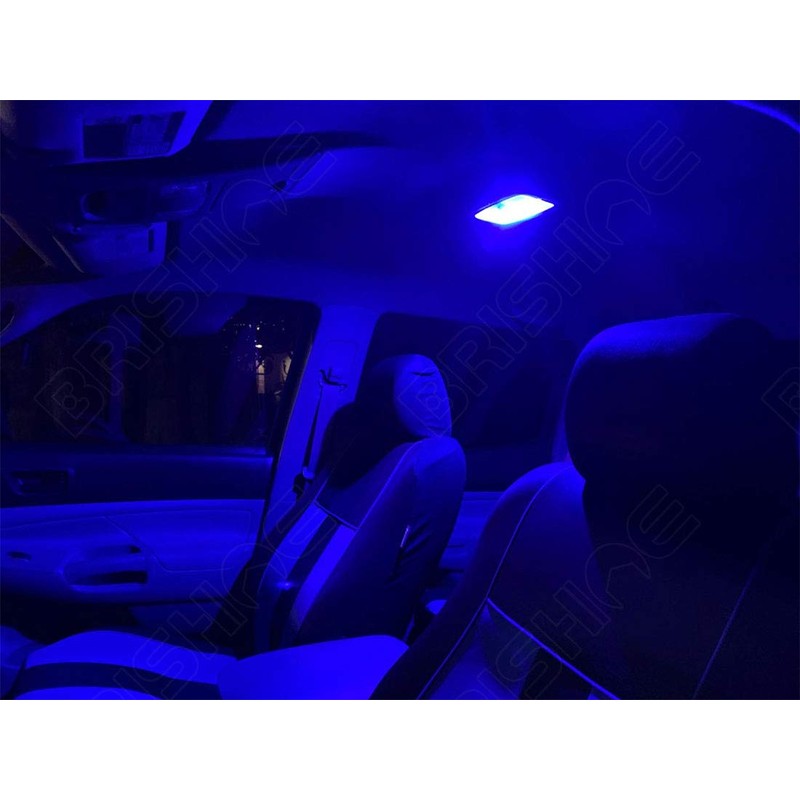 BRISHINE Blue Interior LED Lights Kit for Dodge Ram 2009