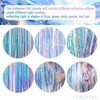 Tinsel Curtains Iridescent Glitter - GREATRIL Photo Background Curtain Metallic