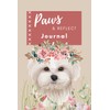 Paws & Reflect Journal: A Notebook for Note-Taking or Pawsitive