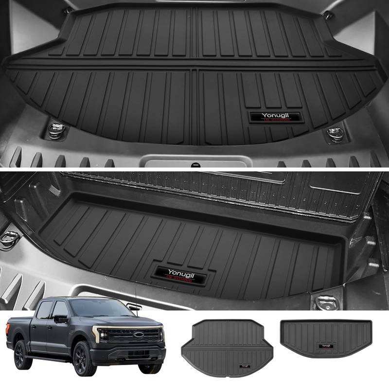 Front Trunk Mat for 2022-2026 Ford F150 Lightning Accessories Front