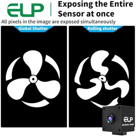 ELP - Cámara USB 3.0 de alta velocidad, 720P/200 fps, 1200P/120 fps, USB3.0/2.0 de 20 pines gran angular y 100 grados para Windows, Linux, Mac, Pi, cá