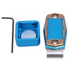 HARY Magnetic Chalk Holder,pool chalk holder,Blue Snooker Chalk Holder, Aluminum