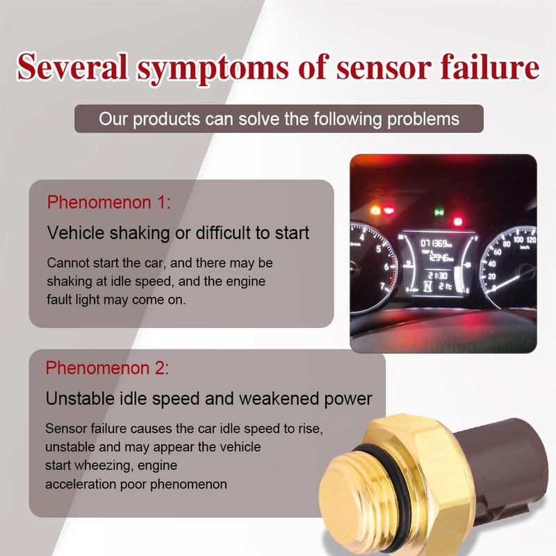 Radiator Coolant Fan Switch, Switch coolant Temperature Sensor, Water Temperature