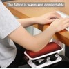 Wrist Rests，Premium Cushion Care armrest, Lift and Adjust Desk Flush