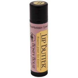 Honey House Naturals Lip Butter Tube Raspberry Lemonade