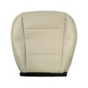 SHTLYH Driver Bottom Microfiber Leather Perforated Seat Cover Fit for