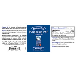 Allergy Research Group Pyridoxine P5P (B-6) 60 Veg. Capsules