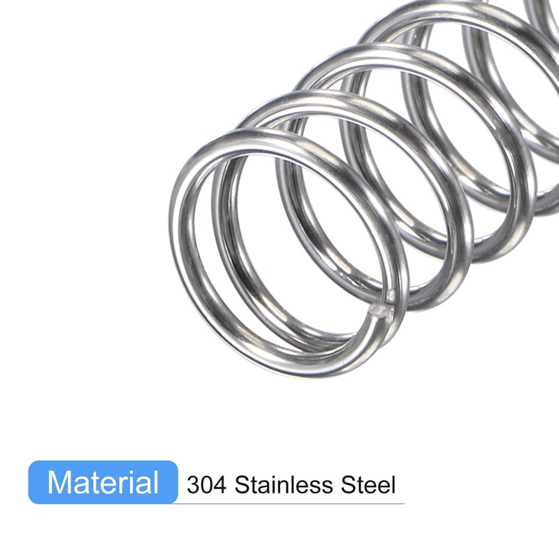 QUARKZMAN 5 x Compression Spring Compression Springs 304 Stainless Steel