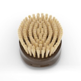 Ultimate Beard & Edge Brush - Soft Natural Boar Bristle, All Purpose Detailing Brush, Solid Maple, High Gloss Rosewood Finish, Gold Engraved, Compact size by Crown Quality Products