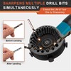 Drill Bit Sharpener,Power Drill Bit Grinder Attachment, Electric Drill Bit