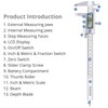 Proster Digital Caliper 8 Inch/200 mm + 32 Feeler Gauge
