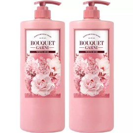 Bouquet Garni 부케가르니 모이스처 바디워시 화이트머스크 1500ml 1개입 2개 Bouquet Garni Moisture Body Wash Whitemusk 1500ml, 2 Pieces [Bouquet Body Wash White Musk 1500ml, 2 pieces]