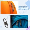 ELNX 6 Pcs Zipper Clips, Anti Theft Deterrent Zipper Locks